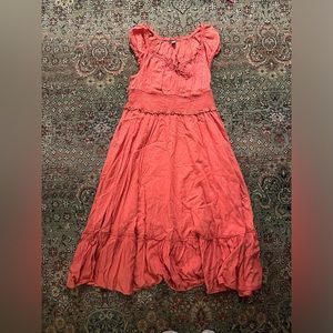 Old Navy Puff Sleeve Maxi Dress